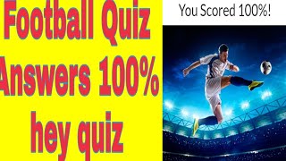 Football Quiz Answers Quizdiva