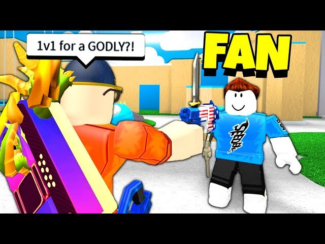 Playing A Fan For A Godly Roblox Murder Mystery 2 دیدئو Dideo