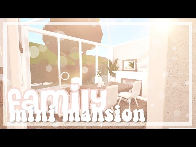 Bloxburg One Story Family Mini Mansion 117k دیدئو Dideo