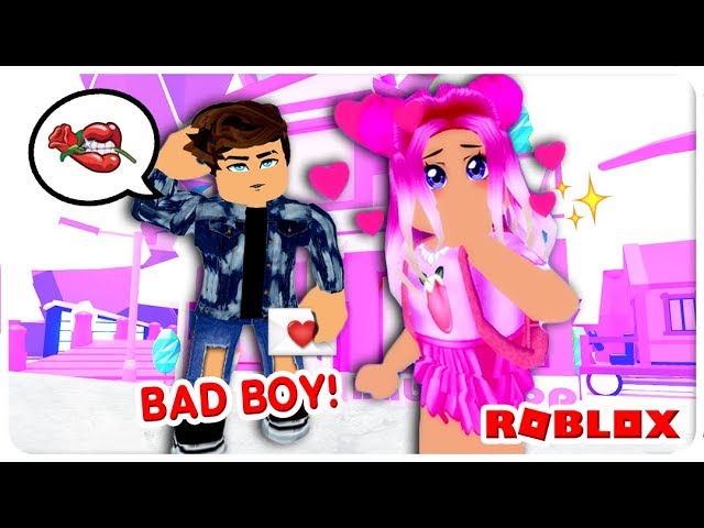 I Went On A Date With The Bad Boy Roblox Adopt Me Roleplay