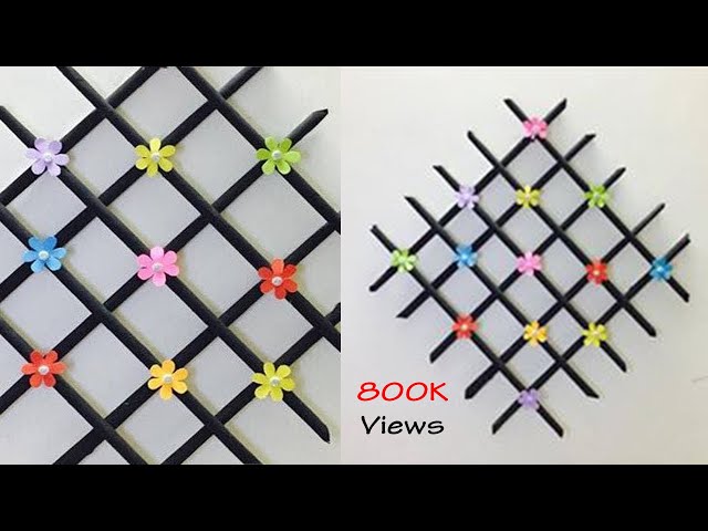 Diy Wall Decoration Ideas With Newspaper Hanging دیدئو Dideo - Wall Hanging Making With Newspaper