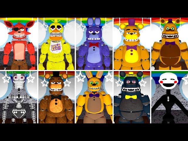 Play As All Roblox Animatronics Fredbear And Friends دیدئو Dideo