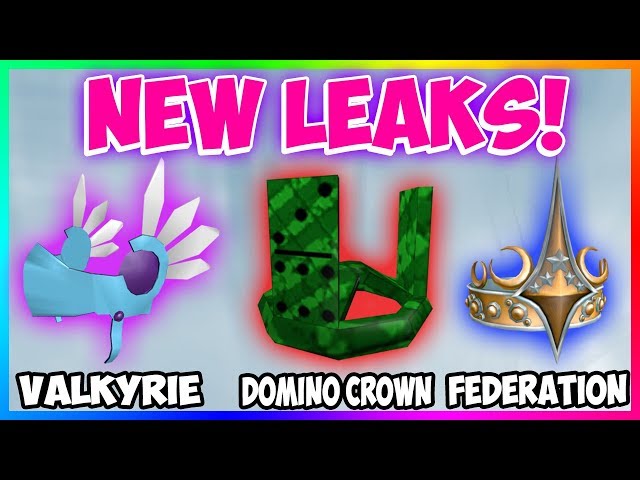 New Leaks Valkyrie Domino Crown Federation Roblox Black