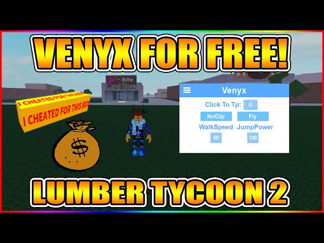 New Op Gui Cracked Venyx Not Patched Lumber Tycoon 2 Roblox