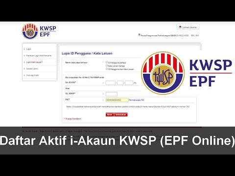 Register kwsp i account