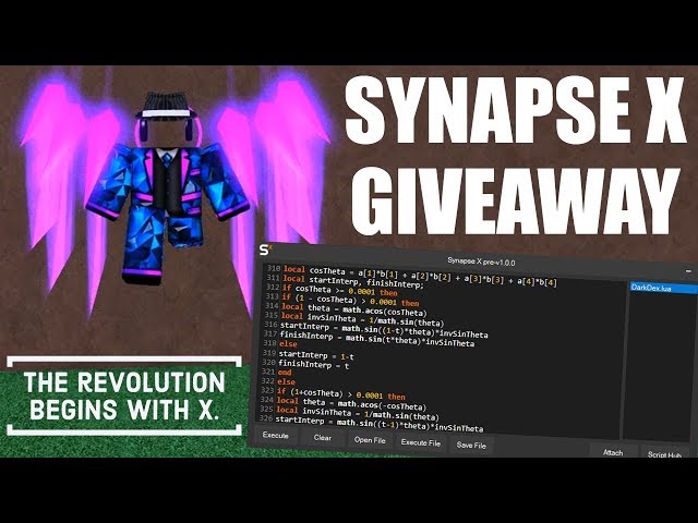 Synapse X Roblox Exploit Showcase Giveaway دیدئو Dideo