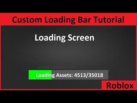 How To Make Loading Screen Roblox Studio
