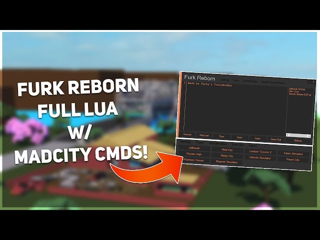 Extremely Stable Roblox Hack Exploit Furky Reborn Level 6 Madcity Jailbreak Gui Strucid Aimbot دیدئو Dideo