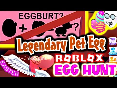 Eggburt Secret How To Get Legendary Pet Egg In Adopt Me Easter