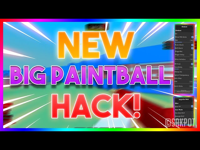 Big Paintball Impulse Big Paintball Script Hack Gui No Ban دیدئو Dideo - roblox big paintball hack download