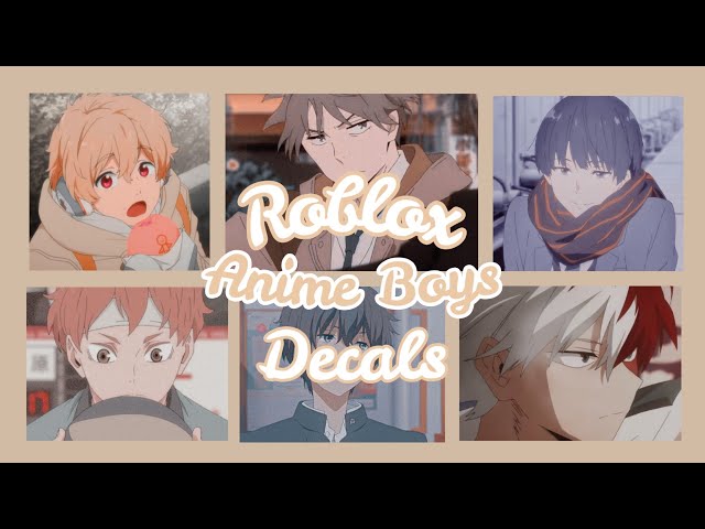 Roblox Bloxburg X Royale High Aesthetic Anime Boys Decals Ids Ø¯ÛŒØ¯Ø¦Ùˆ Dideo