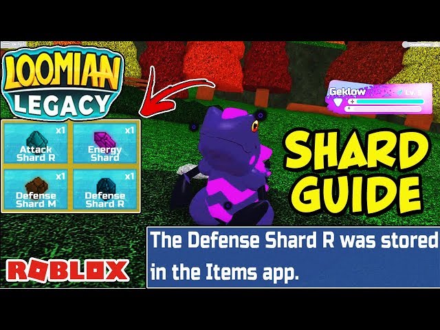 How To Get And Use Shards In Loomian Legacy Roblox What