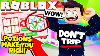 Giving Away 30 Flying Potions In Roblox Adopt Me دیدئو Dideo