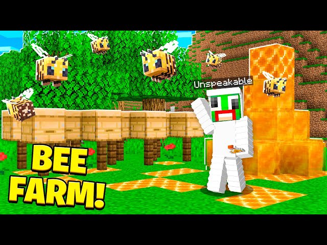 How To Make A Bee Farm In Minecraft دیدئو Dideo