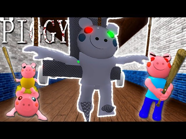 New Master Puppet Piggy Boss Infected George In Roblox دیدئو Dideo - redhatter roblox username