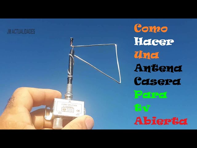 Cómo hacer antenas (con imágenes) - wikiHow