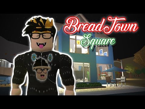 Decorating A House For My Bloxburg Town Breadtown Square Part 2