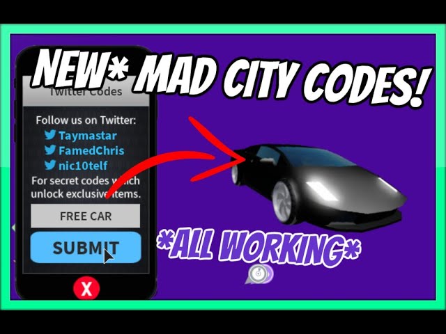 New Mad City Codes All Working Season 5 January 2020 Roblox