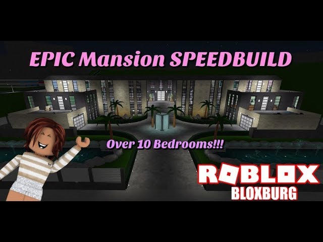Read Description Huge Mansion Speedbuild Bloxburg Roblox