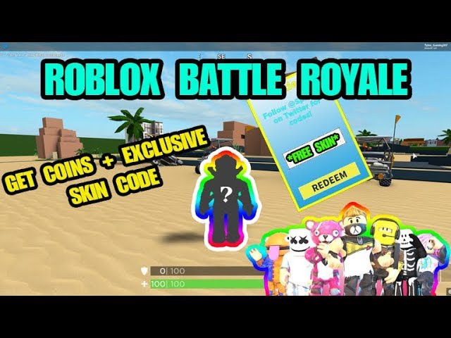 Exclusive Skin Code Roblox Battle Royale Simulator New Codes