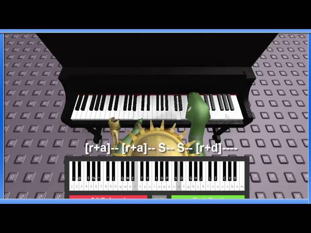 roblox how to play piano