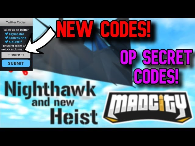 New Working Codes Plane Heist Update Roblox Mad City دیدئو Dideo - all mad city season 3 plane heist update codes 2019 mad city plane heist update roblox
