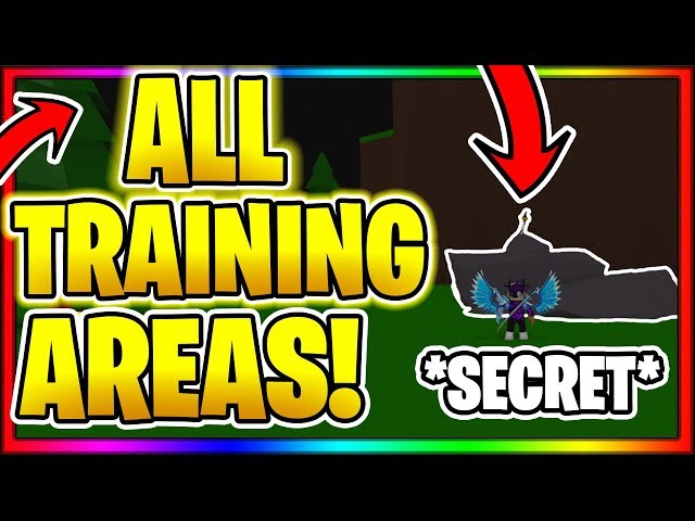 All Training Areas Locations In Order Roblox Anime Fighting Simulator دیدئو Dideo