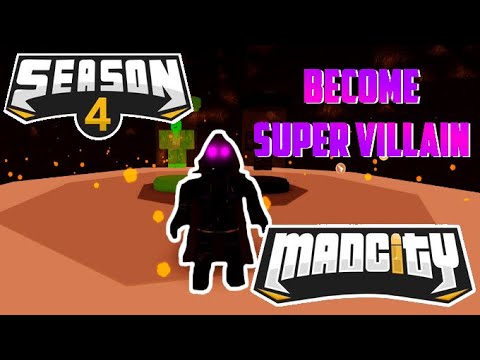 How To Become Super Villain Mad City Roblox دیدئو Dideo