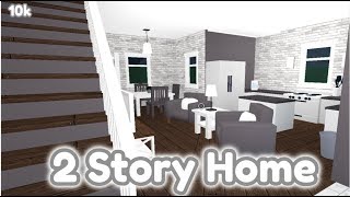 10k Bloxburg 2 Story House Ideas