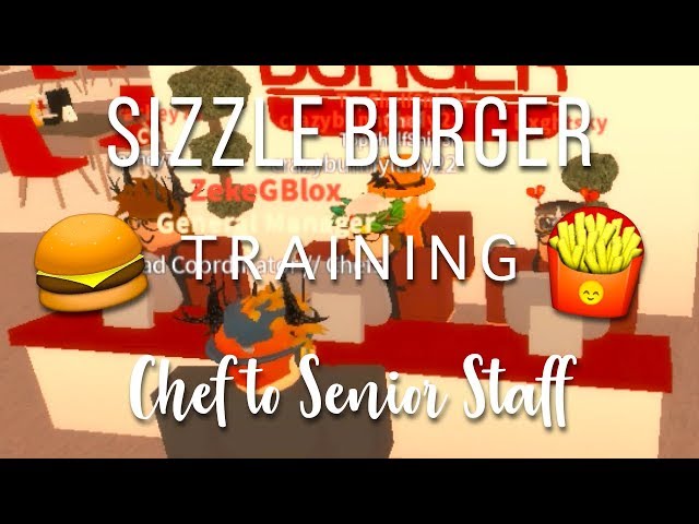 Old Version Sizzleburger Training Chef To Senior Staff دیدئو