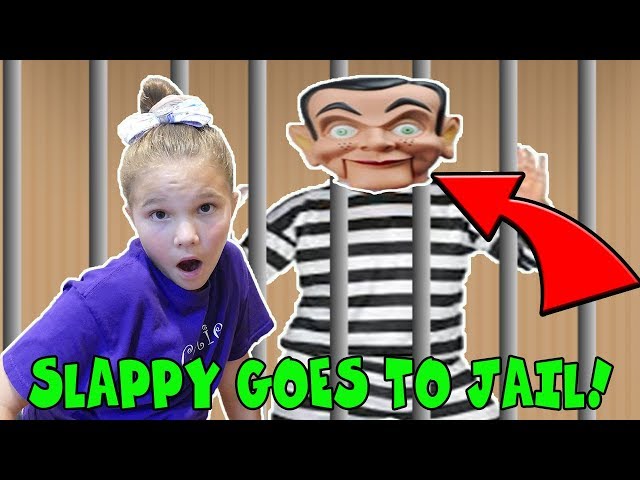 Slappy Goes To Box Fort Jail For 24 Hours And Slappy Escaped