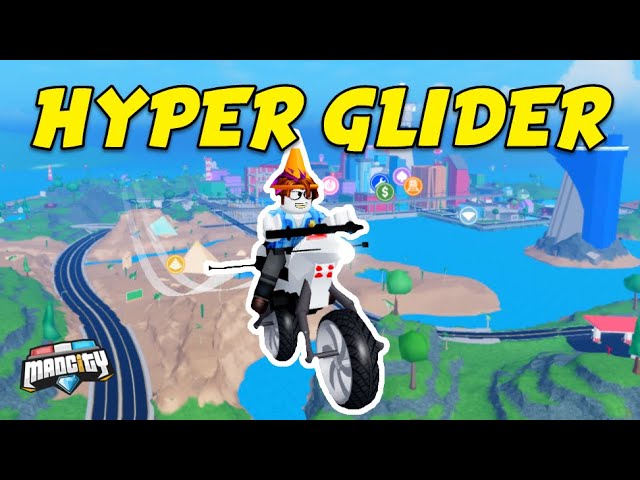Mad City New Hyper Glider Vehicle Update Night Rider Turret Upgrade Full Guide دیدئو Dideo - roblox mad city download