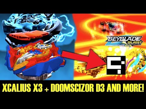 Xcalius X3 Doomscizor D3 And More Beyblade Burst App Gameplay Ø¯ÛØ¯Ø¦Ù Dideo Download sword launcher qr code! xcalius x3 doomscizor d3 and more