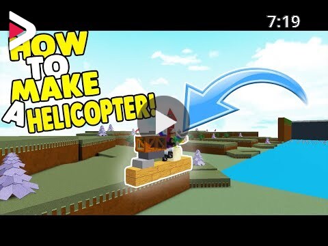 How To Make A Helicopter In Roblox