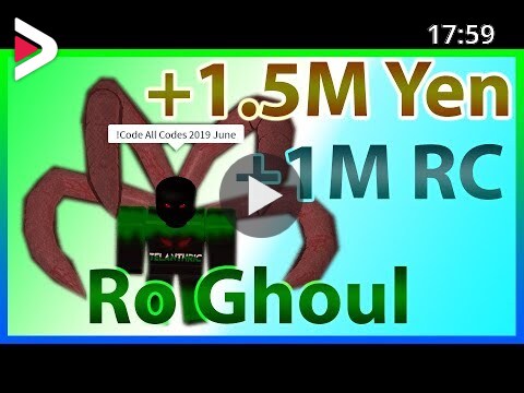 All Codes For Ro Ghoul 25 Codes 2019 June دیدئو Dideo - codes roblox ro ghoul 2019