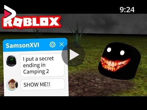 The Owner Of Camping Showed Me A New Secret Ending دیدئو Dideo - denis daily camping roblox youtube