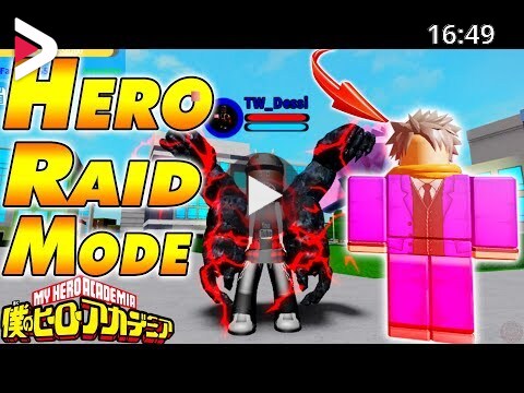 New Hero Raid Mode Bosses Boku No Roblox Remastere دیدئو Dideo