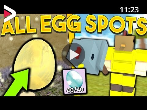 All Egg Locations In Booga Booga All 40 Eggs Roblox Booga