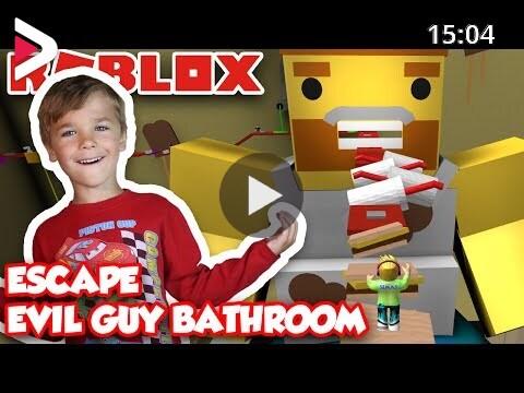 How To Escape The Evil Guy Bathroom Obby Roblox دیدئو Dideo