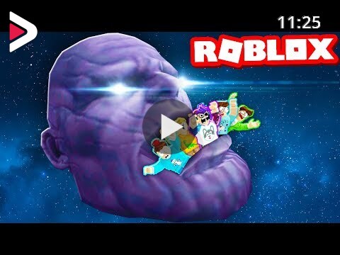 Don T Get Eaten By Thanos In Roblox Thanos Eats Everything دیدئو Dideo - avengers endgame roblox games