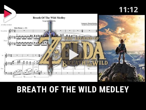 Breath Of The Wild Medley For Flute Piano دیدئو Dideo