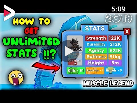 How To Get Unlimited Stats Muscle Legends Roblox دیدئو Dideo