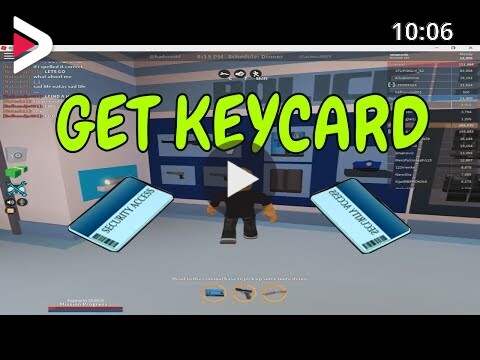 Roblox Jailbreak How To Get A Keycard دیدئو Dideo
