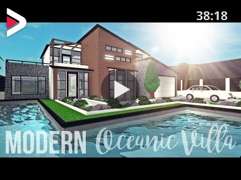 Bloxburg Modern Oceanic Villa 109k دیدئو Dideo