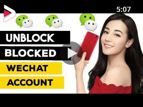 Wechat account blocked due to suspicious activity
