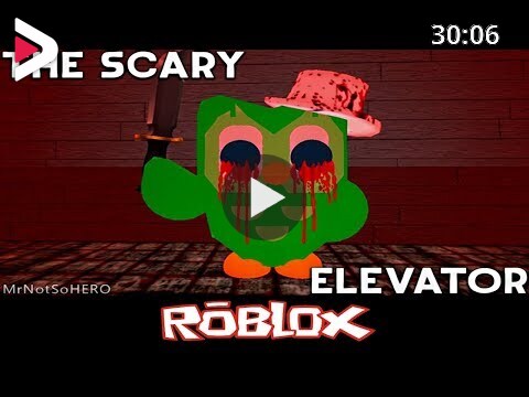 Scary Elevator Game Roblox