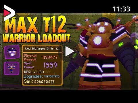 Best Max Tier 12 Warrior Loadout With Op Legendary In Dungeon Quest Roblox دیدئو Dideo - tier 20 dungeon quest roblox