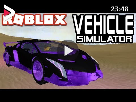 My Lamborghini Veneno In Vehicle Simulator Roblox دیدئو Dideo