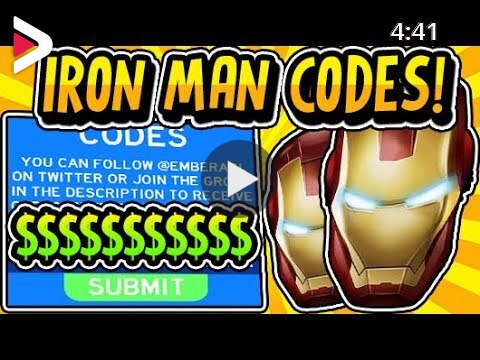 All Slaying Simulator Iron Man Update 26 Codes 2019 Slaying Simulator Iron Man Roblox دیدئو Dideo - february 2019 all working codes in slaying simulator roblox