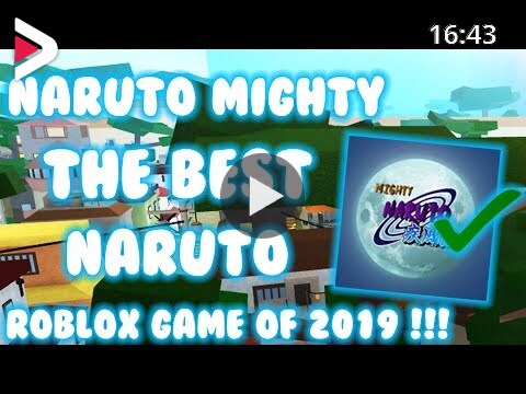Naruto Mighty The Best Naruto Game On Roblox 2019 دیدئو Dideo